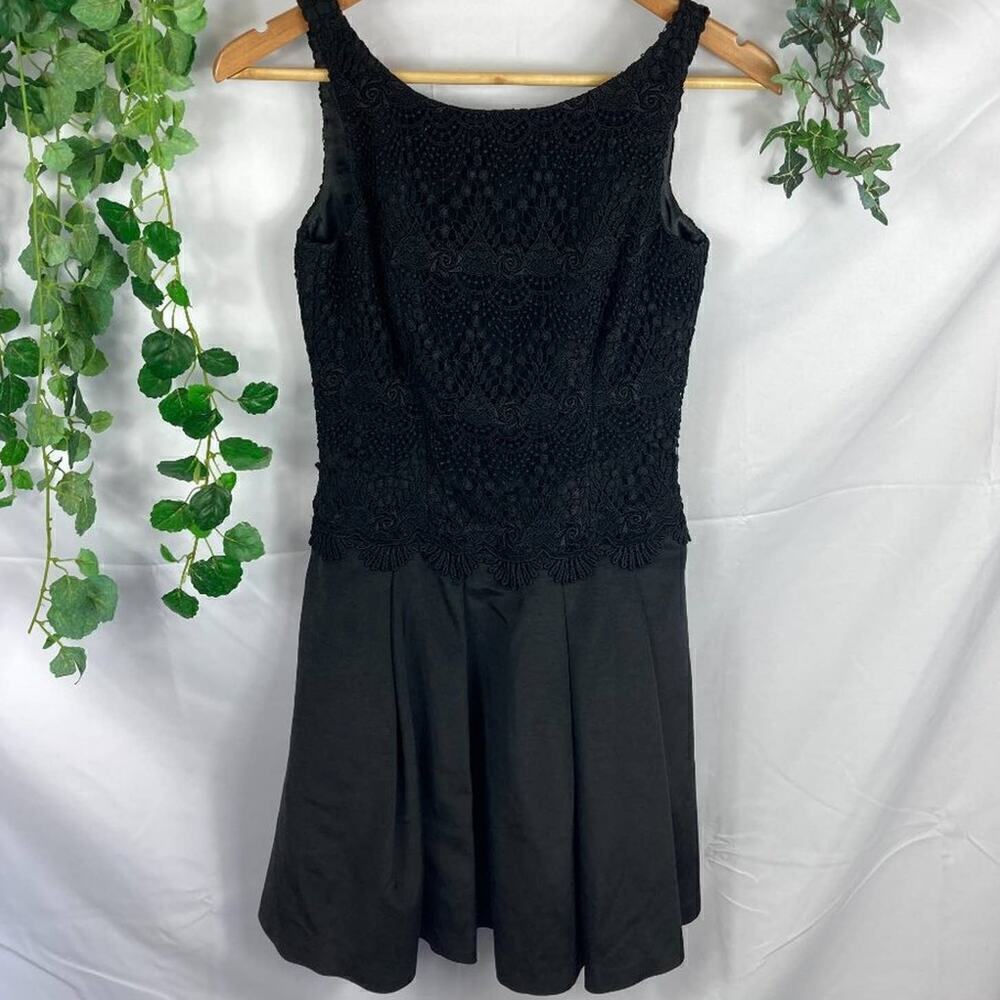 WHBM knit top low back formal dress 00